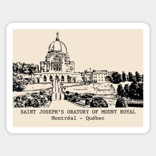 Saint Joseph's Oratory of Mount Royal - Montréal QC Magnet